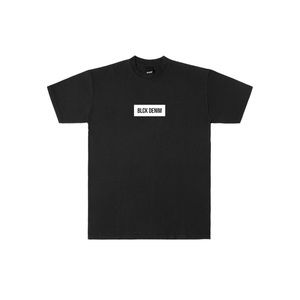 BLCK DENIM BLACK TEE